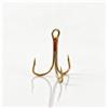 Nimomo Nimoa 50 pz Ancorette da Pesca, 5 Taglie 2/4/6/8/10 Amo Tackle Marrone | Ancorette, Ganci Treble, Gancio Pesca in Acciaio al Carbonio Affilato Treble per Pesci in Acqua salata