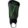 UHLSPORT Flex Plate Parastinchi Nero/Verde Fluo/Argento L