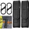KLLJ Custodia Porta Torcia,Borsa Torcia Nera,Custodia per Torcia,Militare Borsello Tattico,Cinturone Tattico Militare,Borsello Tattico Portatorce,Portatorce Custodia,Marsupio Tattico Porta Torcia