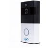 PNI WiFi PNI SafeHome PT710B videocitofono intelligente HD, P2P, batteria, applicazione dedicata Tuya Smart, integrazione in scenari e automazione intelligente con altri prodotti compatibili Tuya