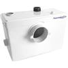 Aquamatix stazione di sollevamento compatta 600 W con trituratore, pompa per acque reflue fino a 10 m di altezza di sollevamento, con 3 ingressi, per WC, doccia e lavandino