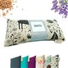 Sakito Cuscino Termico Microonde (25x12 cm) - Cuscino Riscaldabile Naturale per Dolori Mestruali - Utilizzo Caldo o Freddo - Elevata Ritenzione del Calore - Tessuto di Qualità - Profumo di Lavanda