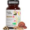 French Mush Reishi Bio 8000 mg - 56 Capsule Vegane | Effetto Rilassante, Sonno Ristoratore, Relax, Ganoderma lucidum, Testato in Laboratorio, Made in France