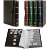 Prophila Collection Prophila Leuchtturm classificatori 60 Pagine Nere con Cofanetto Nero