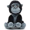 Uni-Toys - Gorilla Plushie, seduta - 14 cm (altezza) - Peluche - Peluche - Peluche