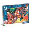 Clementoni - Puzzle per Bambini 104 Pezzi, 6+ Anni, Illustrazione Superman, Idea Regalo, Made in Italy, 48,5x33,5 cm, 25075