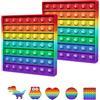 BDwing Silicone Push Bubble Sensory Pop Fidget Toy, Sensoriale Giocattolo Moltiplicazione Multicolor Educativo per la Matematica Bambini, Regalo per ragazzi, ragazze(Numeri Tableline ,1 Pezzi )