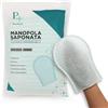 PALUPLUS 20 Manopole Saponate Monouso in TNT, Misura 17,2x24,2 cm, Spugna con sapone a PH neutro profumato, Interno impermeabile, Guanto Presaponato per pulizia e igiene corpo -6266C-0,28