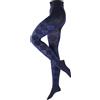 Burlington Elegant Essence W Ti cotone fantasia 1 pezzo, Collant Donna, Blu Marine 6120, 38-40