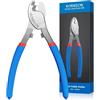 VORXEON Tagliacavi Elettrici 6Pollici, Wire Cable Cutters Materiale in Acciaio 55# Resistente, Trancia Cavi per Cavi in Alluminio e Rame Adatto per Tagliare Fili da 0-25mm² (più piccoli di AWG3/0)