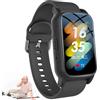 Vexorium Smartwatch per Anziani - Localizzazione GPS Precisa, Rilevazione Caduta & SOS 3 s, Promemoria Farmaci, Videochiamata HD, Impermeabile IP67, Lunga Durata Batteria,Nero