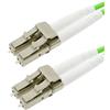 Techly Professional 107784 Cavo Fibra Ottica Multimodale OM5 LC/LC 50/125 2 m Verde Fluo