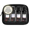 HC Prestige Kit Viaggio Be Strong - Routine Riparatrice Capelli Danneggiati 4x100ml - Shampoo, Maschera, Spray e Trattamento Rinforzante - Con Collagene & Guaranà - Made in France