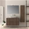 Baden Haus Mobile da bagno 100 cm cannettato noce Palermo