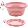 Generico Ciotola Pieghevole Per Cani | Ciotola Pieghevole Per Cibo Gatti E Cani - Ciotola in Silicone per Piccoli e Animali, Ideale per Picnic, Campeggio, Passeggiate e Attività