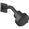 Dornbracht CL.1 soffione doccia, 3 tipi di getto, 28508980-33, CL.1; IMO; MEM; Symetrics; Universal nero opaco [Rubinetteria Bagno > Soffioni Doccia]