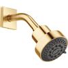Dornbracht CL.1 soffione doccia, 3 tipi di getto, 28508980-280010, CL.1; IMO; MEM; Symetrics; Universal ottone spazzolato [Rubinetteria Bagno > Soffioni Doccia]