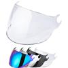 VCOROS Visiera Casco Moto Solo per OF562/AIRFLOW,Casco Parabrezza Moto Visiera a Lente Integrale,Protezione per Il Vento del Motociclo,Non incompatibile con LS2 Airflow II