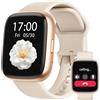 CATGIFF Smartwatch Uomo Donna, 1.83 HD Orologio Smartwatch Uomo Impermeabile IP68 con Effettua/Risposta Chiamate, Contapassi/Cardiofrequenzimetro, 100 Modalità Sportive Smart Watch per Android iOS,Rosa