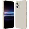 RankOne Custodia per OnePlus Nord CE 2 Lite 5G (6.59 Inches) Cover Morbida in Silicone TPU - Bianco antico