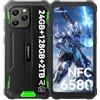 Blackview Rugged Smartphone BV5300Plus, 24GB+128GB/1TB Espandibile, Telefono Indistruttibile Cellulare Robusto, 6580mAh Octa-core, 6.1 HD+ 60HZ, NFC/Face ID/OTG/GPS/Dual SIM 4G/IP68/IP69K