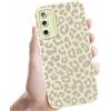 Coalbooliy Custodia Per Samsung Galaxy S20 FE（5G）/S20 Lite/S20 Fan Edition 6,5'', Cellulare Bianco Silicone Morbido Cover per telefono Aesthetic Modello Leopardato Disegni Antiurto Protettiva Case,06