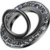 SYNCWIRE Supporto magnetico ad anello per telefono per MagSafe, supporto per telefono glitterato con rotazione a 360°, supporto compatibile con iPhone 17 16 15 14 13 12 Pro Max MagSafe Accessori