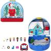 Polly Pocket Mattel Polly Pocket x Peanuts - Cofanetto da collezione, set con 2 micro bambole Snoopy e Woodstock, 4 luoghi iconici e 7 accessori a tema inclusi, giocattolo per bambini, 4+ anni, JFV05