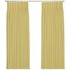 Domus&Trend - Tende per Interni Casa, Hotel, Scuole, Uffici Ignifughe Semifiltranti a 1 Pannello 150x270, Tende Camera da Letto Cucina Soggiorno Moderne con Anelli, Tenda Antifiamma 100% Made in Italy