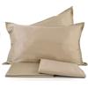Gabel SOMMA Completo copripiumino in raso di cotone Jewel variante (Biscotto)