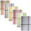 Vionara Home Set Strofinacci 6 pezzi in 100% Cotone, 50x70 cm, Assorbenti e Resistenti, Asciugamani Da Cucina, Canovacci in Cotone, Asciugapiatti, Stracci Cucina (Procida, 6 pezzi (50x70 cm))