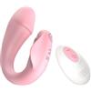 Generic Vibratore Femminile Intelligente in Silicone - Telecomando & Controllo App - 10 Modalità di Vibrazione - Ricaricabile USB - Silenzioso - Impermeabile