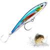 POPAPIE 1 pc Esca Mare Lancio Lungo,Fishing Lures,Esche Artificiali da Pesca,Spinning Fishing Hook,Artificiali Topwater Crankbaits Adatte per Acqua Dolce O Acqua Salata (12cm)