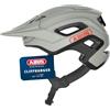 ABUS MTB Cliffhanger - casco da bici per percorsi impegnativi - con ampie aperture di ventilazione e sistema di cinghie TriVider - per uomo e donna
