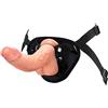 SUNSDEW Dildo realistico con Dildo strap-on con presa anale indossabile e regolabile con ventosa in silicone per adulti giocattolo del sesso per donne lesbiche e coppie