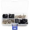 elechawk 30 Set Servo Spina Maschio Femmina Connettore Crimp Pin Kit Compatibile Futaba per Hitec Spektrum RC