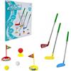 ZUNIPLEX Versione Migliorata Golf Club per Bambini,Mazze da Golf Retrattili Facili da Trasportare,Giocattoli Sportivi per Interni ed Esterni per Bambini di 3,4,5 e 6 Anni (Club Rinforzato)