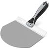 ROLLINGDOG Secchio per cartongesso, 20,3 cm, in acciaio inox, per cartongesso, intonaco, vernice pulita, malta, stucco, ecc