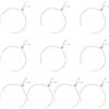 UNICRAFTALE 10 pz 9 Pollici Bracciali con Cursore Regolabile Catene Estensori con estremità A Sfera Bracciale in Acciaio Inossidabile Creazione per Gioielli Fai da Te Forniture Artigianali