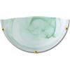 F.a.n Europe Lighting S.r.l. Applique da Parete in Vetro Verde 1xe27 Duna fan Europe