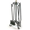 Pegoraro Angelo Accessori Camino Trespolo eco Paletta Scopetta Molla Tirabraci h 60cm