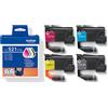 BROTHER Multipack Brother nero / ciano / magenta / giallo LC521VAL LC521VAL 2000 Pagine