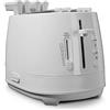DE LONGHI - Tostapane CTLAP2203. W a 2 Fette Potenza 550 W Colore Bianco