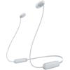 SONY - Auricolare Stereo WI-C100 con Bluetooth Microfono Tasto Volume Colore Bianco