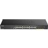 D-Link Switch di rete D-Link DGS-1250-28X Gestito L3 Gigabit Ethernet (10/100/1000) Nero [DGS-1250-28X/E]