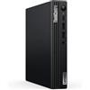 Lenovo PC/Workstation Lenovo ThinkCentre M70q Gen 5 Intel® Core™ i3 i3-14100T 8 GB DDR5-SDRAM 256 SSD Windows 11 Pro M [12TD000NPB]