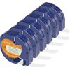 Veson 6 x Veson Kompatibile per Dymo Paper White 12mm x 4m Compatibile con Dymo LetraTag Etikettenband 91220 S0721510 per Dymo Letratag LT-100H、LT-100T、LT-110T、QX50、XR、XM, Etichetta Nera su Bianco