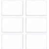 VIDSTW 6 Pezzi Portabadge Senza Fori Porta Badge Rigido 80x120MM Porta Badge da Collo Impermeabile e Anti-Incrostazione Trasparente per Carta d'Identità Carta di Credito Tessera Studente