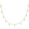 Sofia Milani - Collana da Donna in Argento 925 - Placcata in Oro - Ciondolo a Sfera - N0713