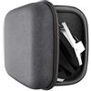 Geekria UltraShell Custodia per Cuffie Over-Ear di Grandi Dimensioni, Custodia Protettiva di Ricambio con Custodia Rigida per il Trasporto con Cavo, Compatibile con Sennheiser HD800, Beyerdynamic T1 (Drak Grey)